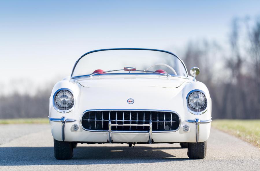  Chevrolet Corvette Polo White 1954 года  (фото 20 из 40)